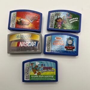 LeapFrog Leapster Learning Game • 5 Games